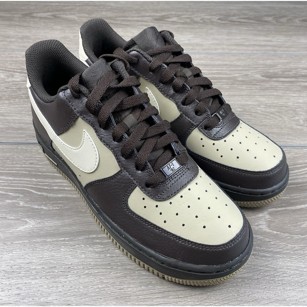 Nike Air Force 1 Low Brown Tan 314192-202 Size 6.5Y‎ Womens 8